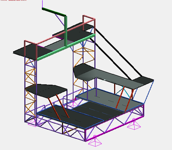 Passerelle Metallique